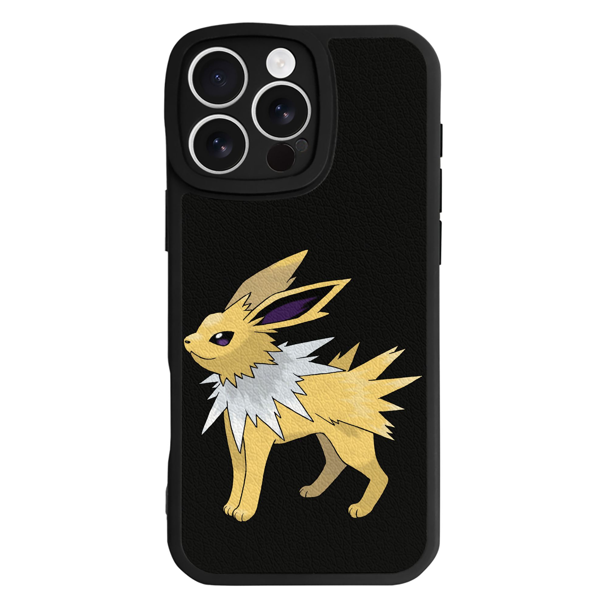 （画像用） ポケットモンスター Pokémon 【iPhone 16シリーズ対応】シリコンスマホケース（レザー調） 材質：シリコン